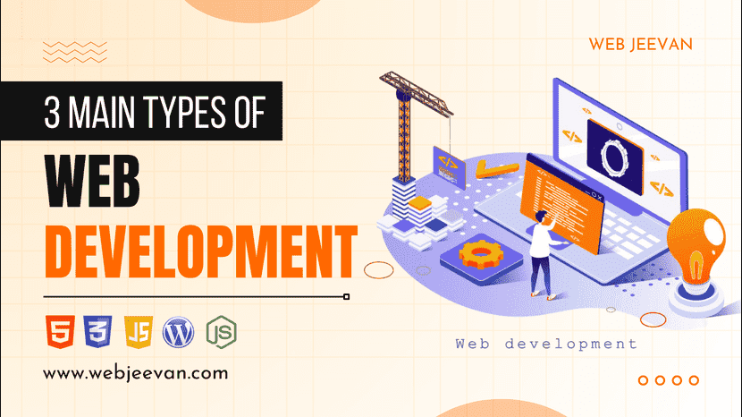 3 Main Types of Web Development